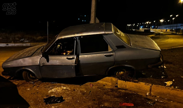 Elazığ’da trafik kazası: 1 yaralı