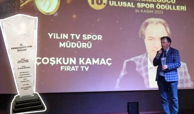 Yılın TV Spor Müdürü Coşkun Kamaç