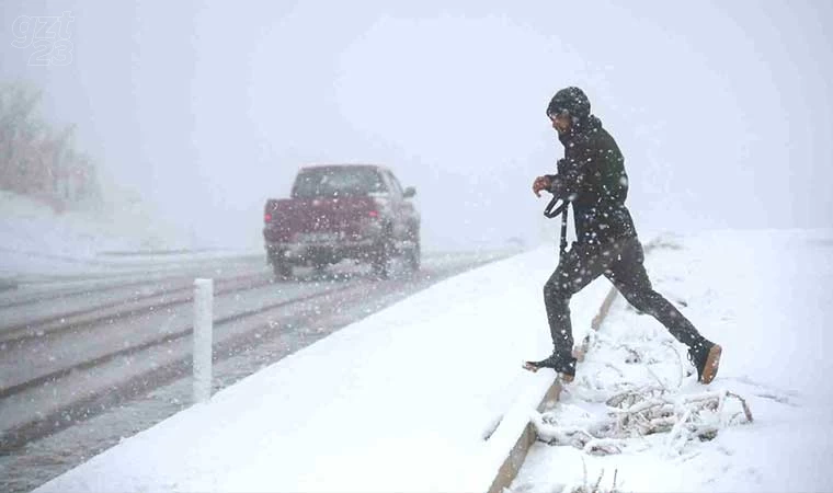 Elazığ’da beklenen kar geliyor