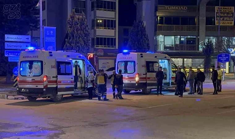 Ataşehir Mahallesi'nde trafik kazası