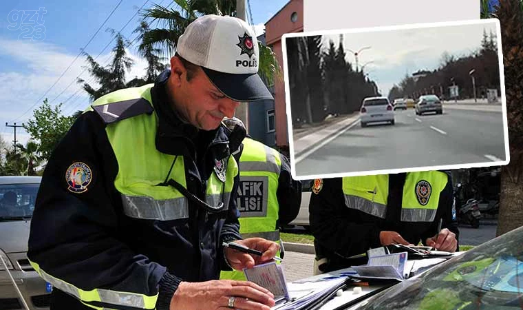 Trafiği tehlikeye atan sürücülere ceza