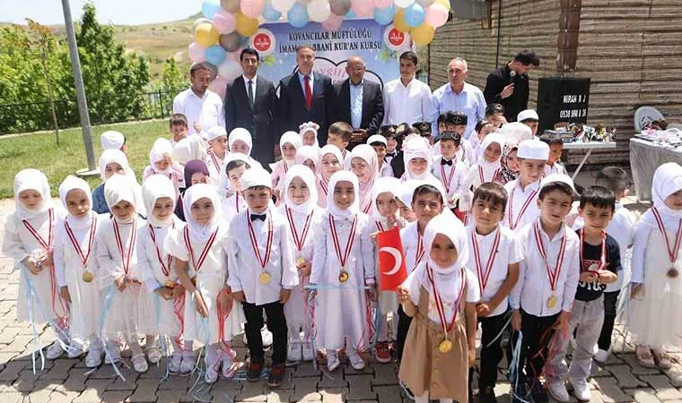 Elazığ’da 4-6 yaş Kur’an kursları kapanış programı düzenlendi