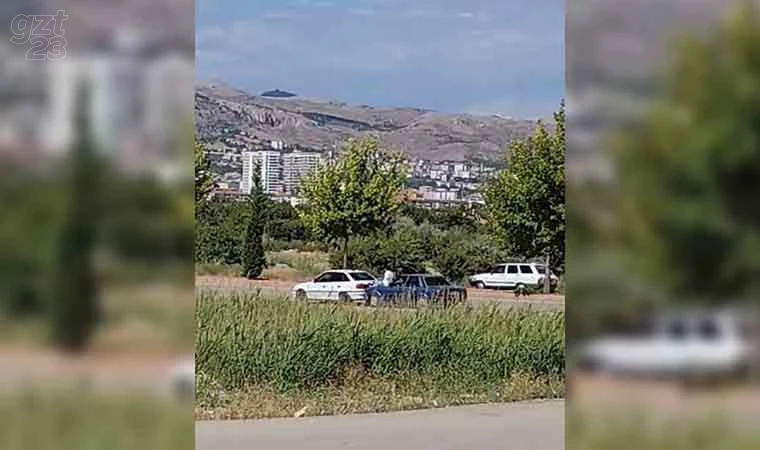 Elazığ’da tehlikeli anlar