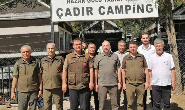 DKMP Genel Müdürü Çokçetin, tabiat parkında incelemelerde bulundu