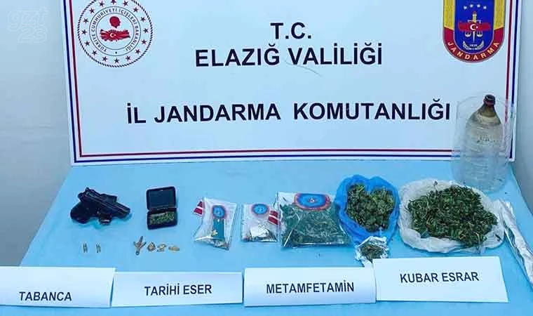 Uyuşturucuyla mücadelede 1 gözaltı