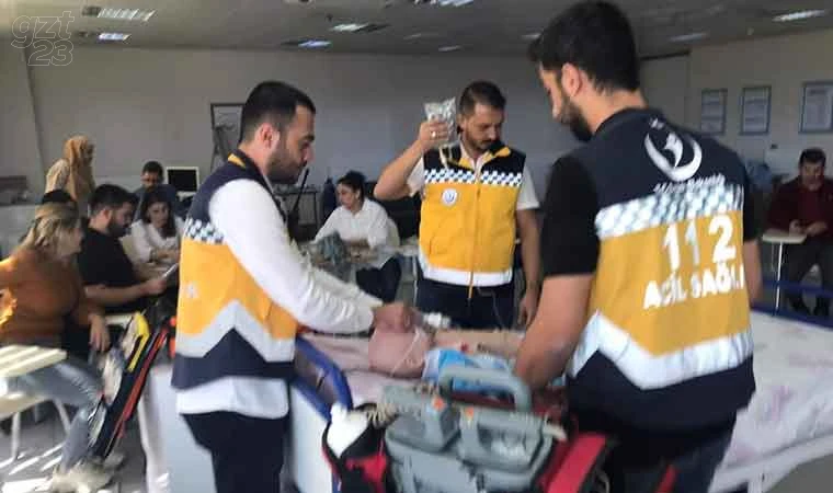 Ambulans servisi çalışanlarına eğitim