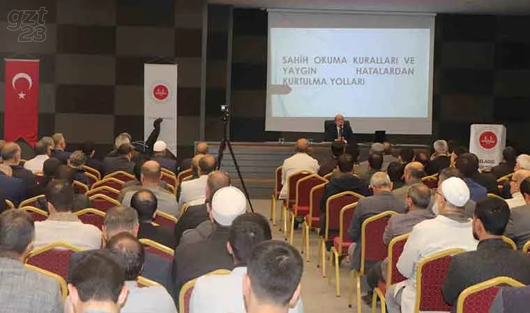 Elazığ’da müftülük personeline seminer