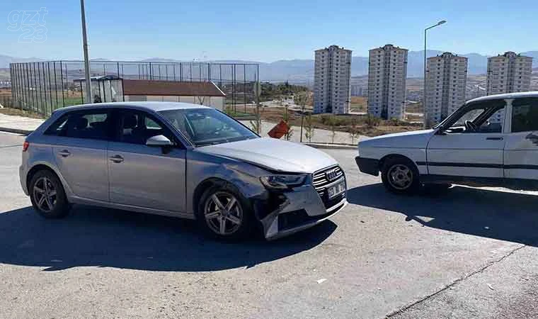 Elazığ’da trafik kazası: 1 yaralı