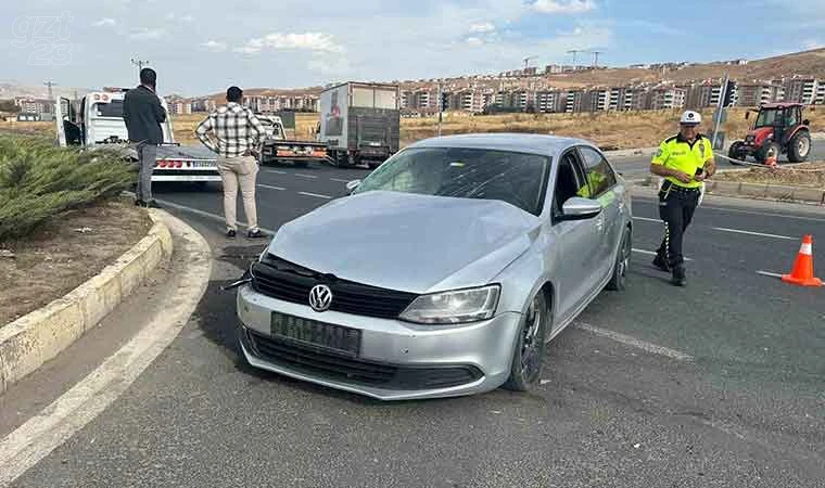 Elazığ’da trafik kazası: 2 yaralı