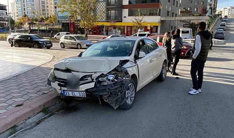 Elazığ’da trafik kazası: 2 yaralı