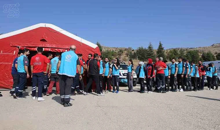 UMKE’den deprem bölgesinde ’afet hazırlık’ tatbikatı