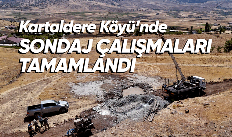 Sondaj çalışmaları tamamlandı