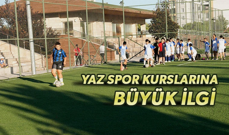 Geleceğin sporcuları yetişiyor