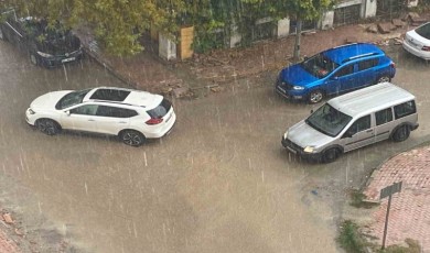 Elazığ’da sağanak etkili oldu