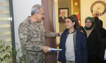 Emniyet Müdürü öğrencileri ağırladı