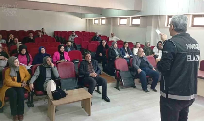 Elazığ polisinden Narko-Rehber eğitimleri