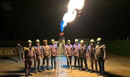 Baskil doğalgaza kavuştu