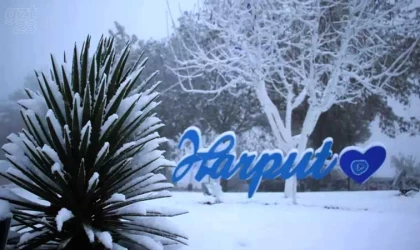 Elazığ’a yoğun kar yağışı uyarısı