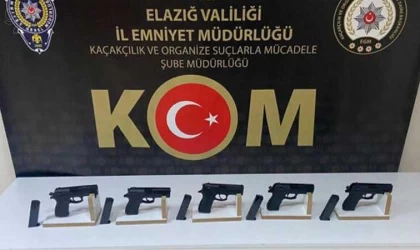 Elazığ’da silah taciri 2 şüpheli tutuklandı