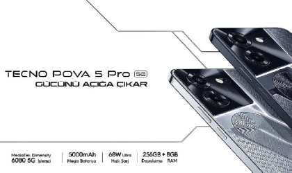 TECNO POVA 5 Serisi Türkiye’de Satışa Sunuldu