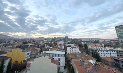 Elazığ’da ilginç bulut görüntüsü