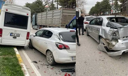 Elazığ'da zincirleme kaza