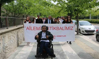 Aile Haftası farkındalık yürüyüşü yapıldı