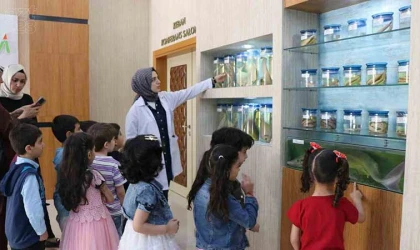 Miniklerden Balık Müzesi'ne ziyaret