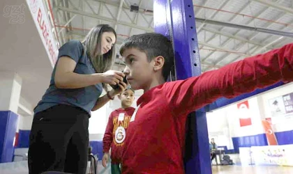 Yetenek taramasıyla binlerce öğrenciyi spora yönlendiriyor