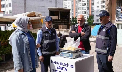 Zabıtadan pazarlara denetim