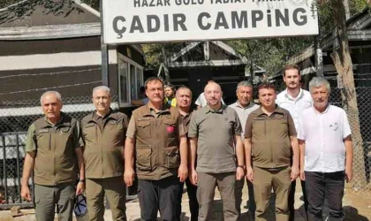 DKMP Genel Müdürü Çokçetin, tabiat parkında incelemelerde bulundu