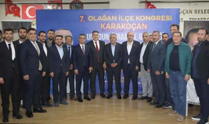 AK Parti Karakoçan İlçe Başkanlığı'na yeniden Ülküşan Özdemir seçildi