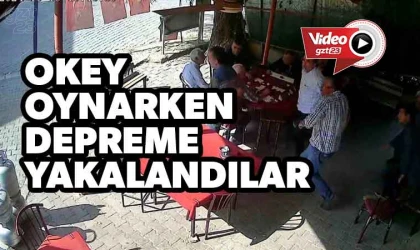 Elazığ’da 5,9’luk depreme kıraathanede böyle yakalandılar