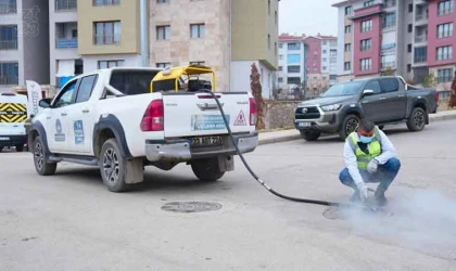 Elazığ Belediyesi, ilaçlama çalışmalarına devam ediyor