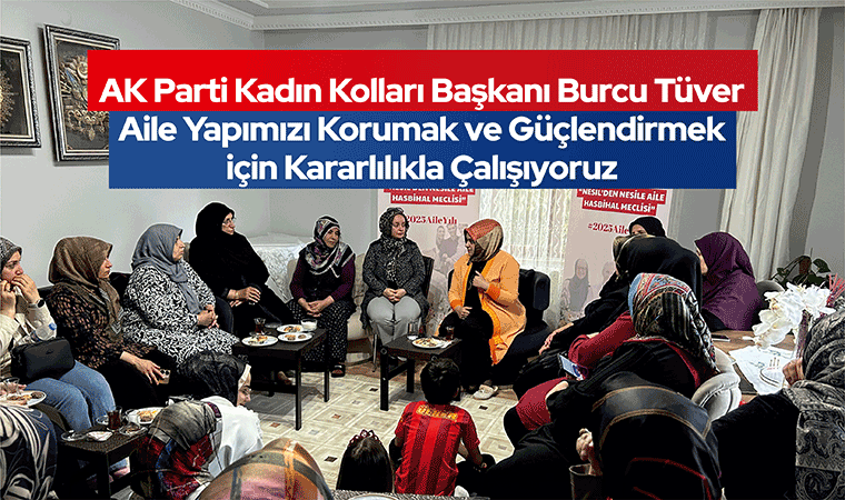 AK Partili kadınlardan anlamlı etkinlik