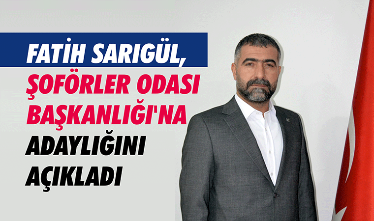 Fatih Sarıgül adaylığını açıkladı