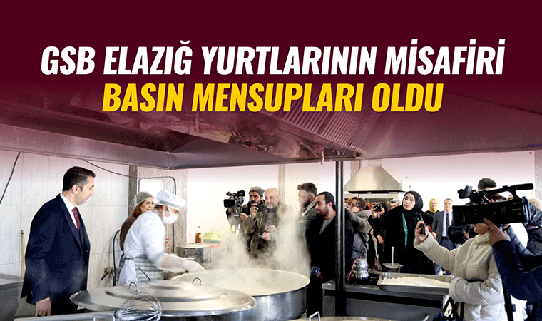 Yurtların mutfakları basına açıldı