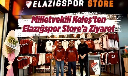 Keleş’ten, Elazığspor Store’a ziyaret