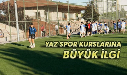 Geleceğin sporcuları yetişiyor