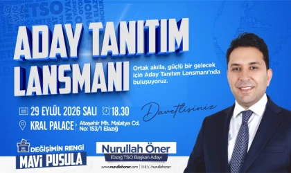 Öner’den lansman daveti