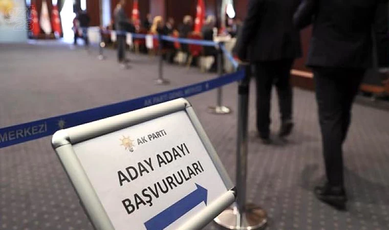 AK Parti'de başvuru süresi uzatıldı