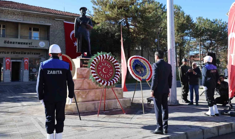 Atatürk’ün Elazığ’a gelişinin 86’ncı yıl dönümü kutlandı