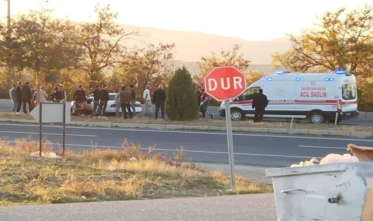 Elazığ’da trafik kazası: 1 yaralı