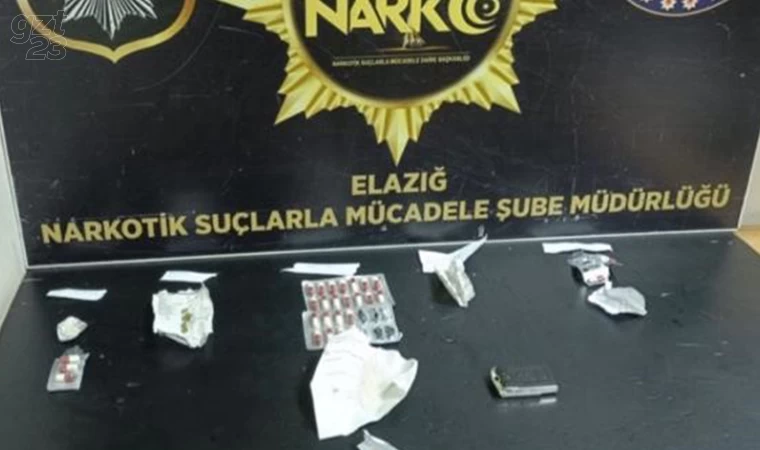 Elazığ’da uyuşturucu taciri 3 kişi yakalandı