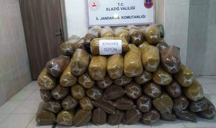 380 kilo kıyılmış tütün ele geçirildi