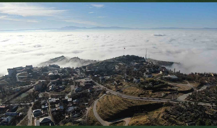 Elazığ'da sis etkili oldu