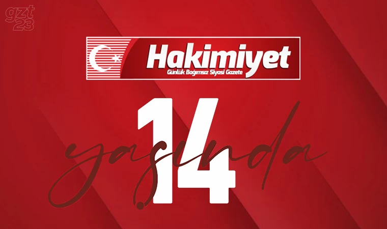 Hakimiyet Gazetesi 14 yaşında