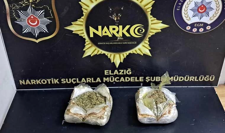 1 kilo 292 gram uyuşturucu ele geçirildi