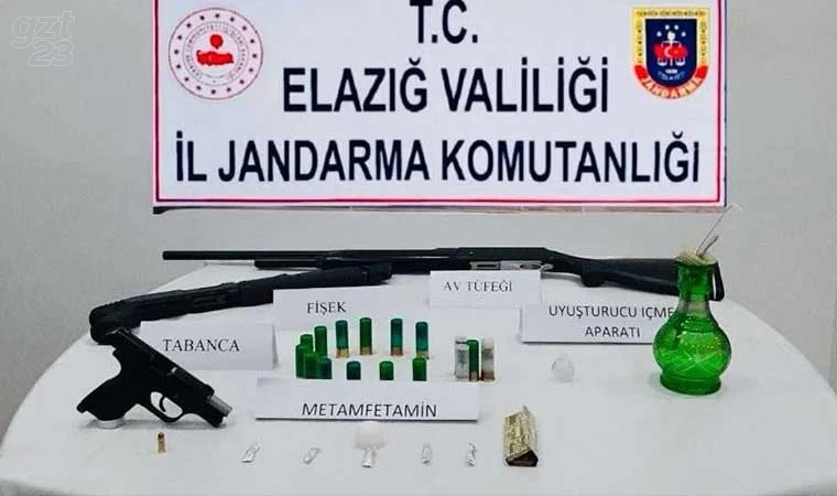 Elazığ’da uyuşturucu taciri yakalandı