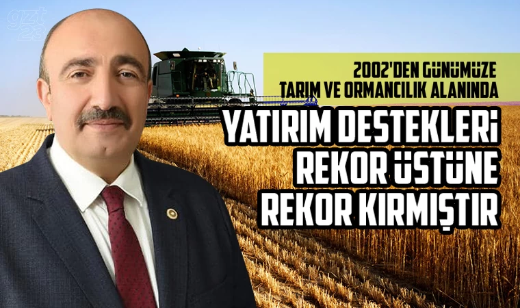 Tarım ve ormancılığa destekler artacak